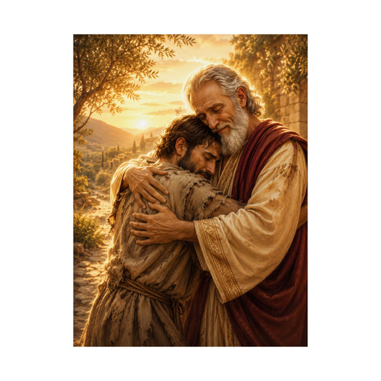 The Prodigal Son Luke 15 Christian Wall Art