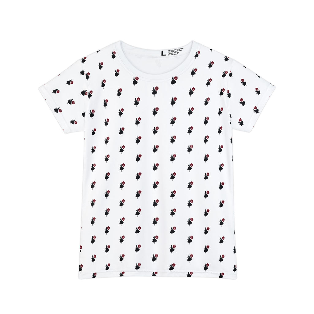 Christian Women's Short Sleeve Shirt Faith-filled Woman