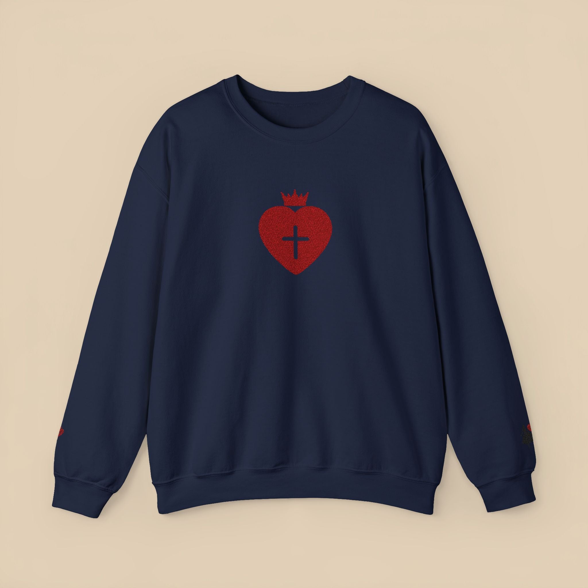 Daughter of the King Christian Crewneck Sweatshirt Faith-Based Apparel