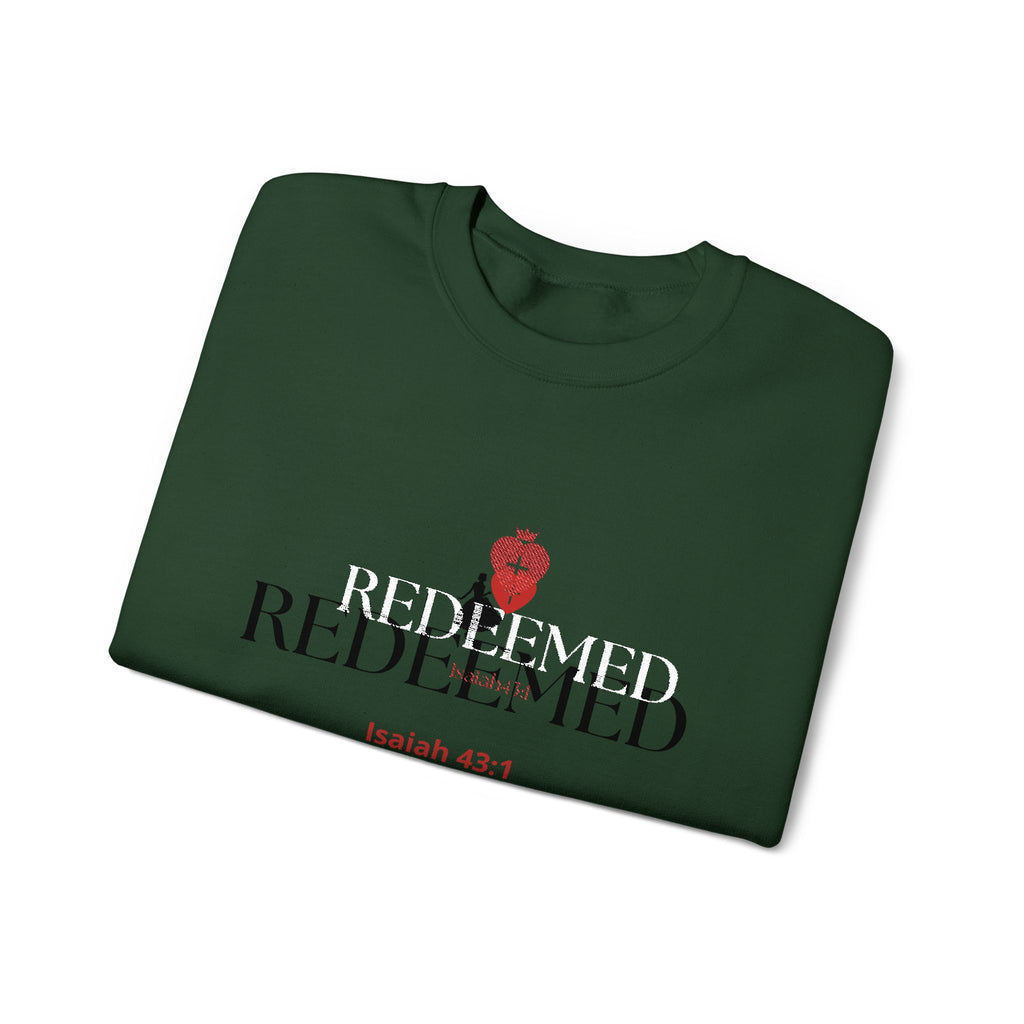 "Redeemed" Christian Women's Crewneck Sweatshirt