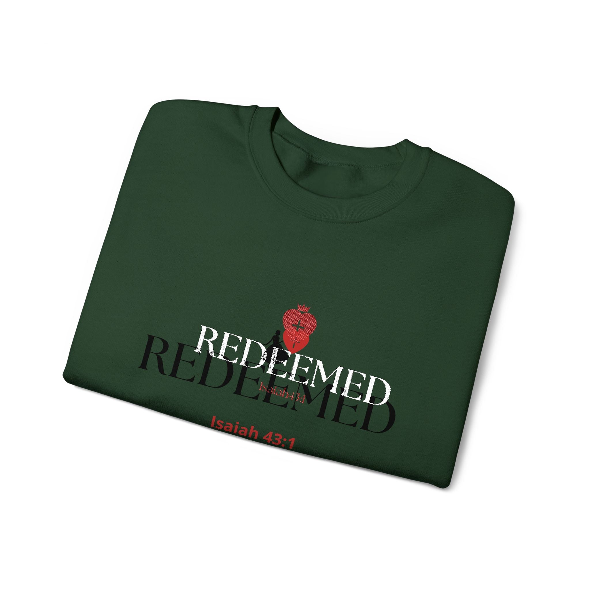 "Redeemed" Christian Women's Crewneck Sweatshirt