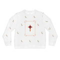 Faith Heart Cross Christian Lightweight Sweatshirt