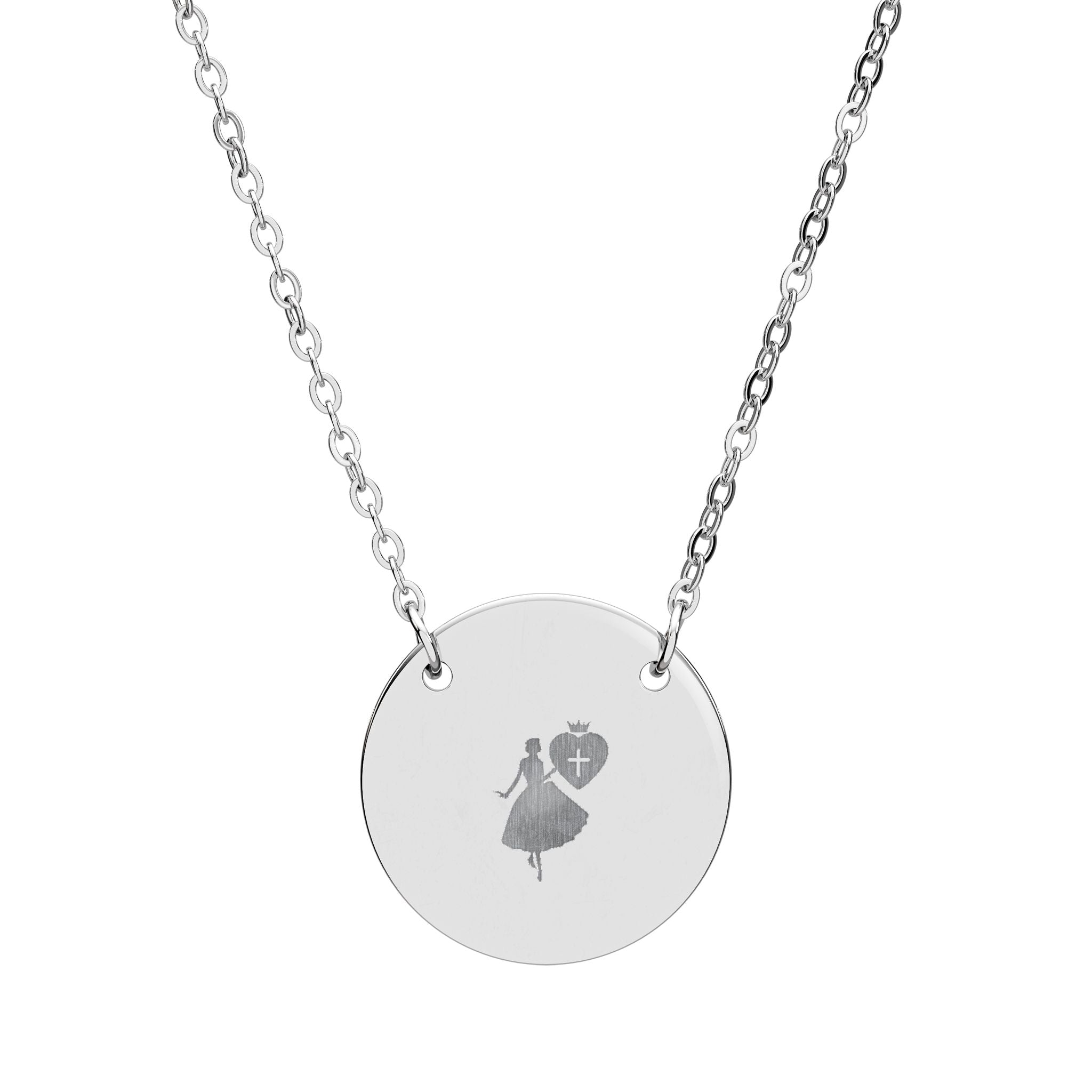 Circle Necklace (Engraving)