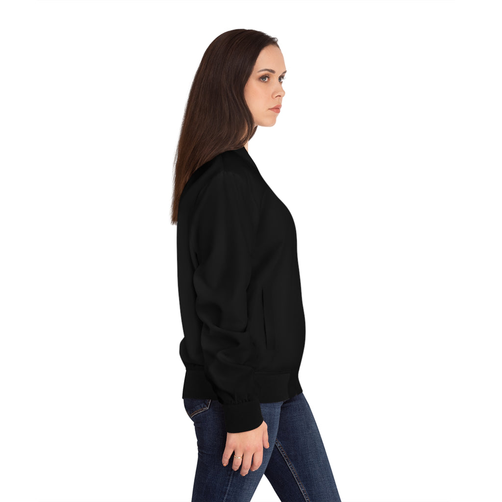 The King's Banner – Heart Cross Women's Bomber Jacket