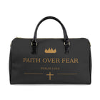 Faith Over Fear Psalm 118:6 Christian Duffel Bag