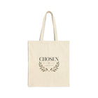 CHOSEN BY GOD Cotton Canvas Tote Bag