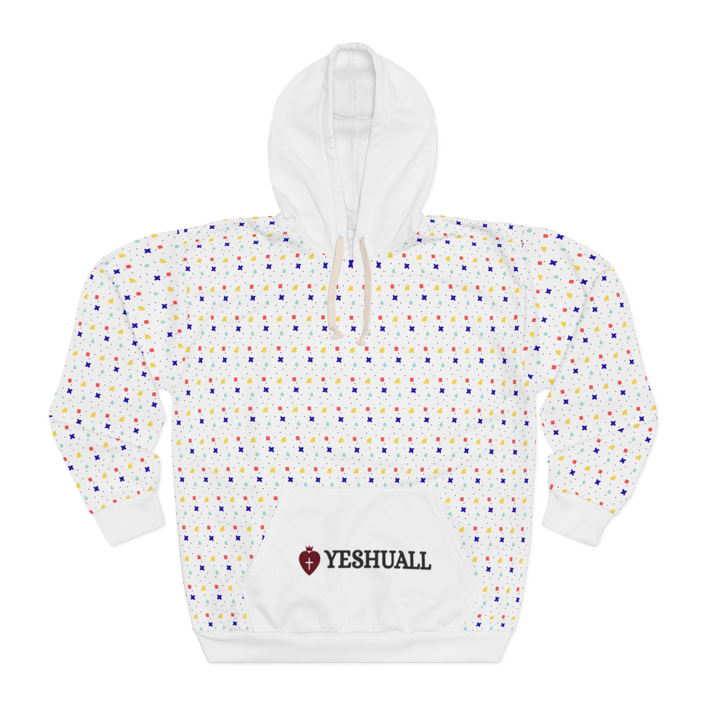 Faith-based Hoodie Overflow White