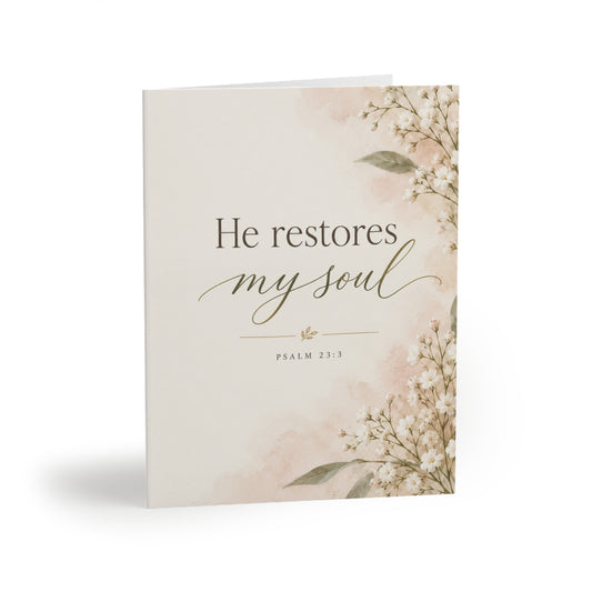 Christian Encouragement Greeting Card Set