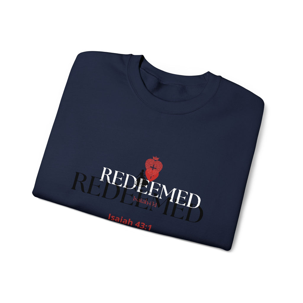 "Redeemed" Christian Women's Crewneck Sweatshirt