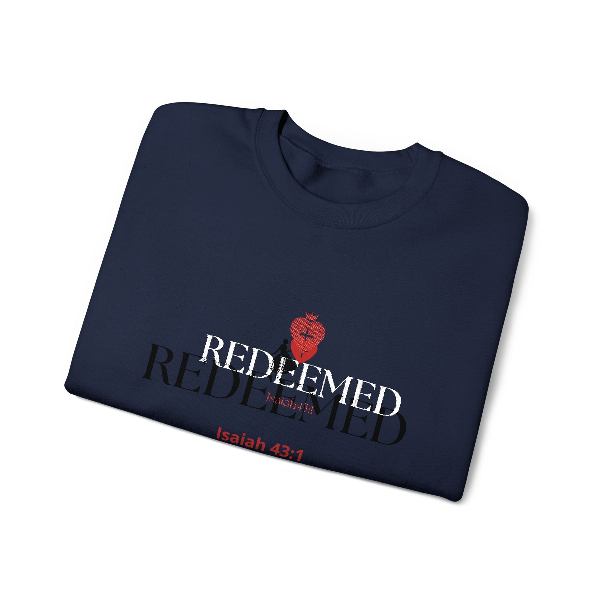 "Redeemed" Christian Women's Crewneck Sweatshirt