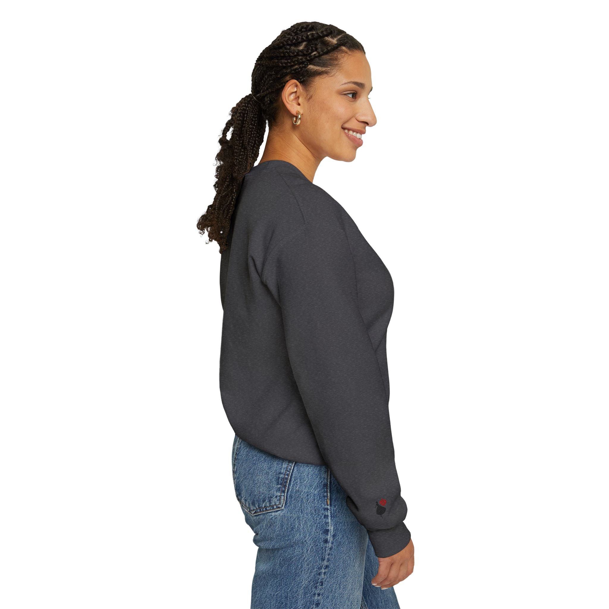 Daughter of the King Christian Crewneck Sweatshirt Faith-Based Apparel