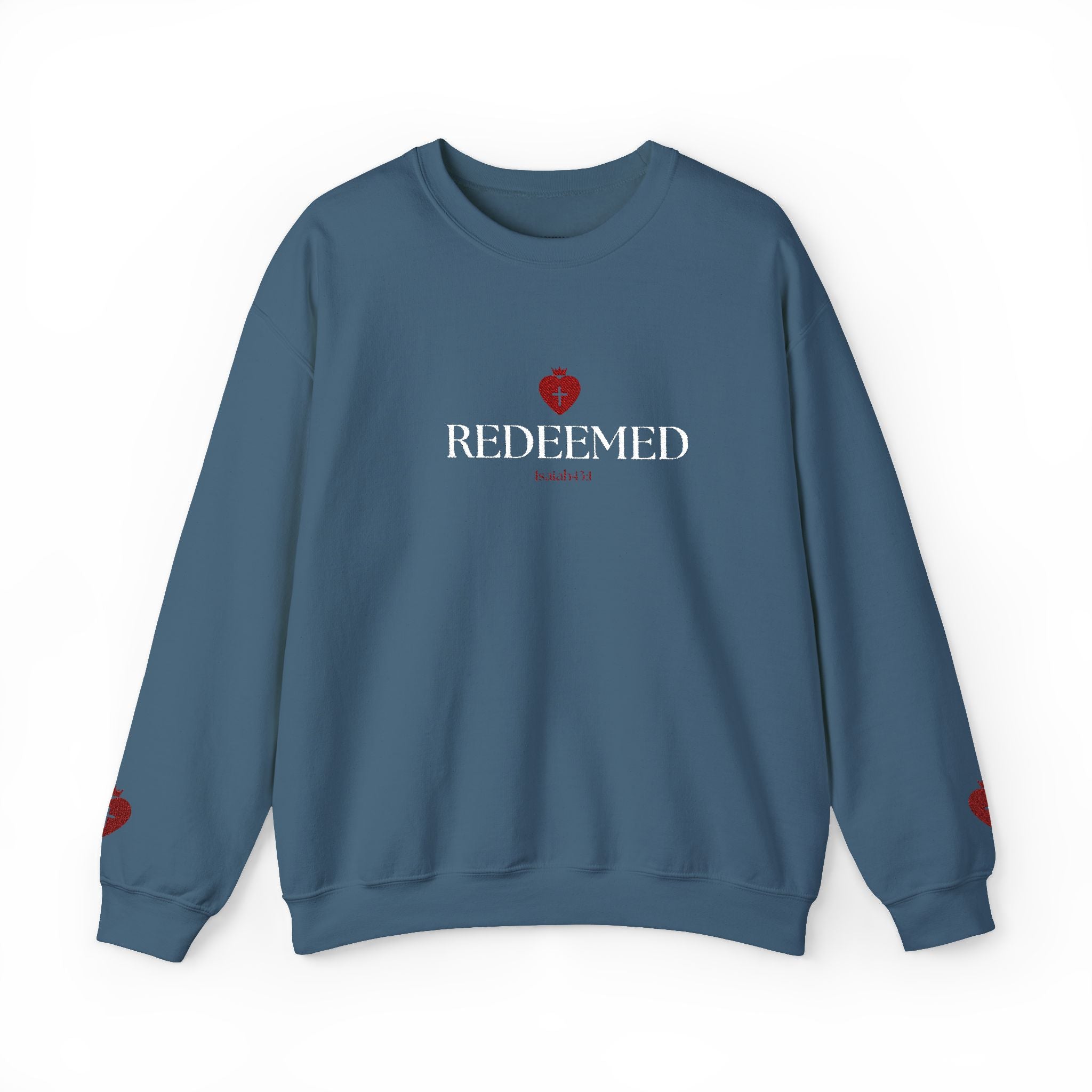 "Redeemed" Christian Women's Crewneck Sweatshirt