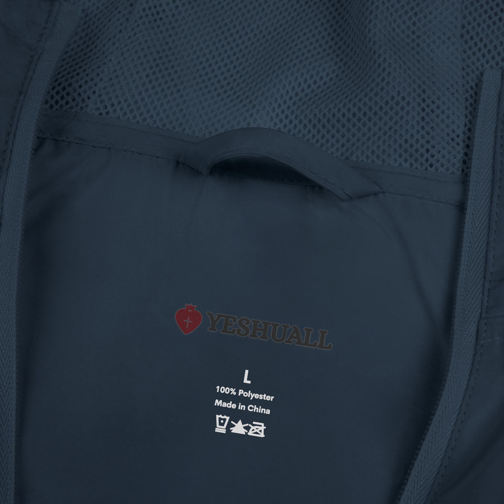 Unisex Full-Zip Windbreaker Jacket