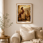 Jesus & the Samaritan Woman John 4 Christian Wall Art