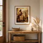 Jesus & the Samaritan Woman John 4 Christian Wall Art