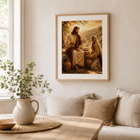 Jesus & the Samaritan Woman John 4 Christian Wall Art