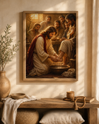 Servant King John 13 Christian Wall Art