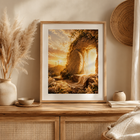 He Is Risen Resurrection Christian Wall Art