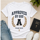 Approved by God Psalm 139:14 Christian T-Shirt