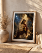 Gethsemane Jesus Praying Christian Wall Art Matthew 26