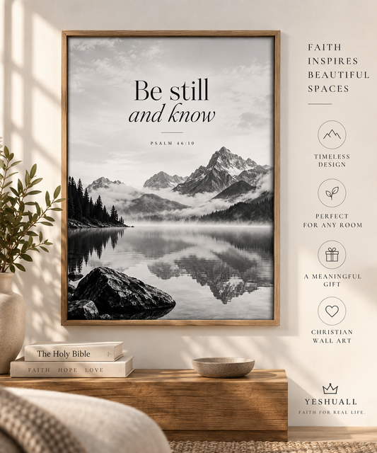 Christian Scripture Art Matte Poster