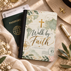 Personalized Walk by Faith 2 Corinthians 5:7 Passport Cover