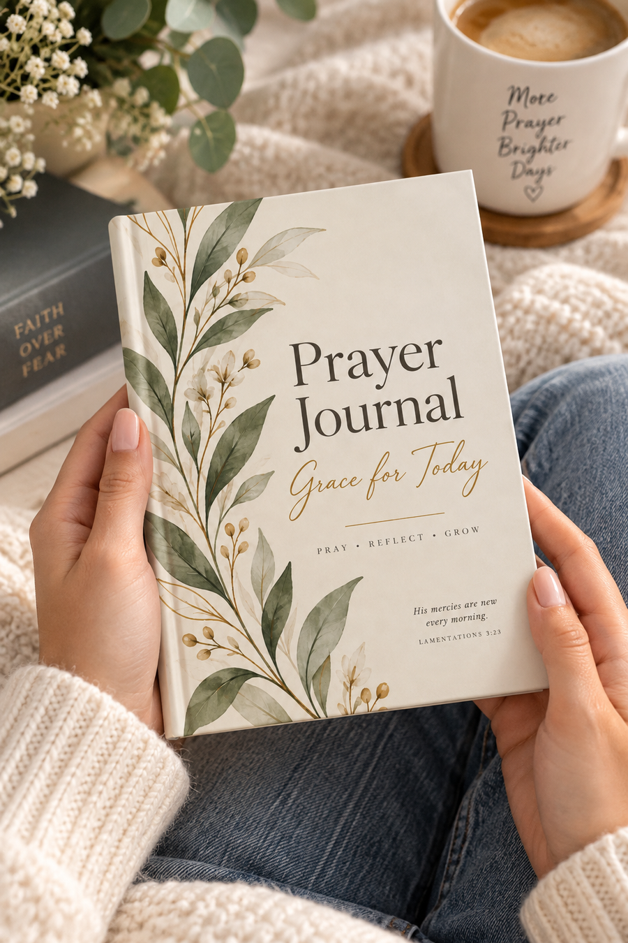 Grace for Today Christian Prayer Journal
