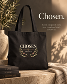 CHOSEN BY GOD Cotton Canvas Tote Bag