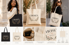 CHOSEN BY GOD Cotton Canvas Tote Bag