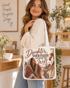 Canvas Tote Bag, 5-Color Straps