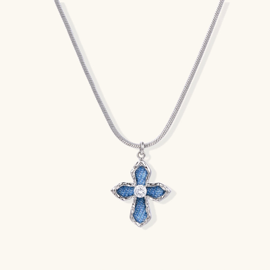 CHRISTIAN FAITH Cross Necklace