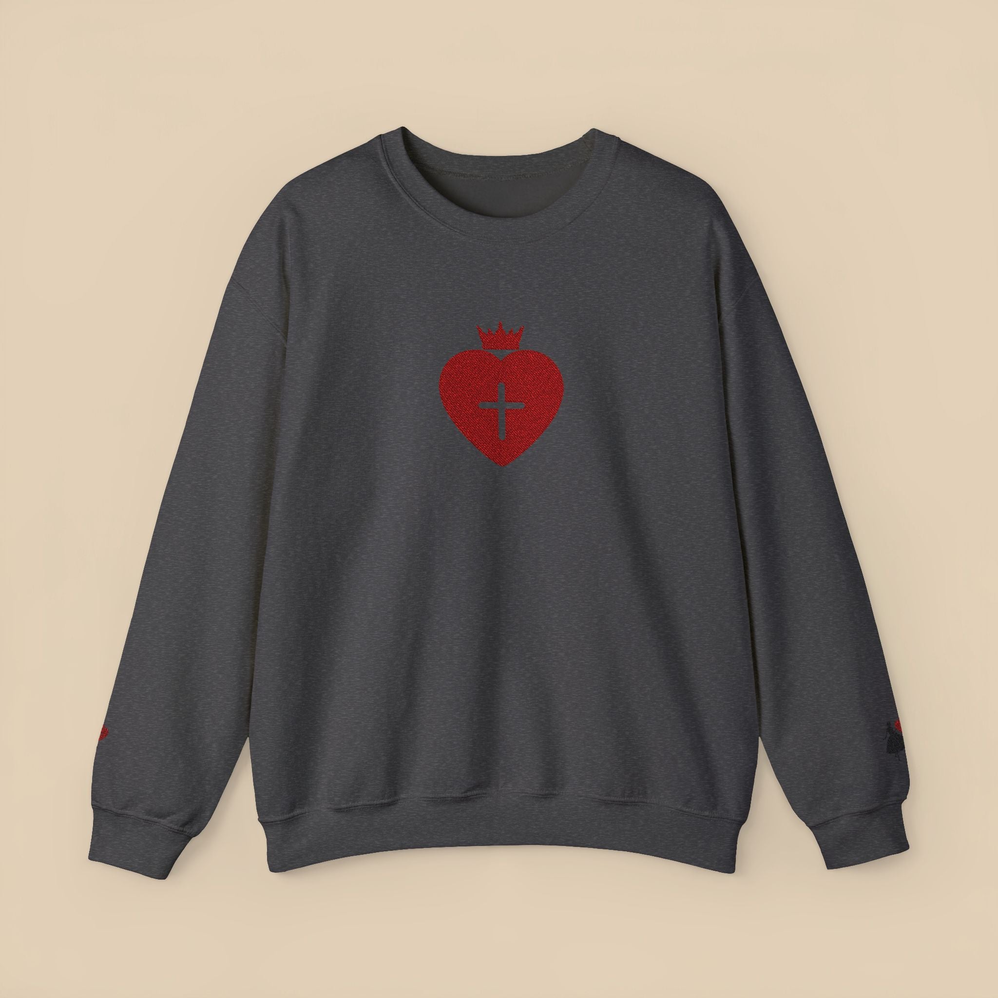 Daughter of the King Christian Crewneck Sweatshirt Faith-Based Apparel