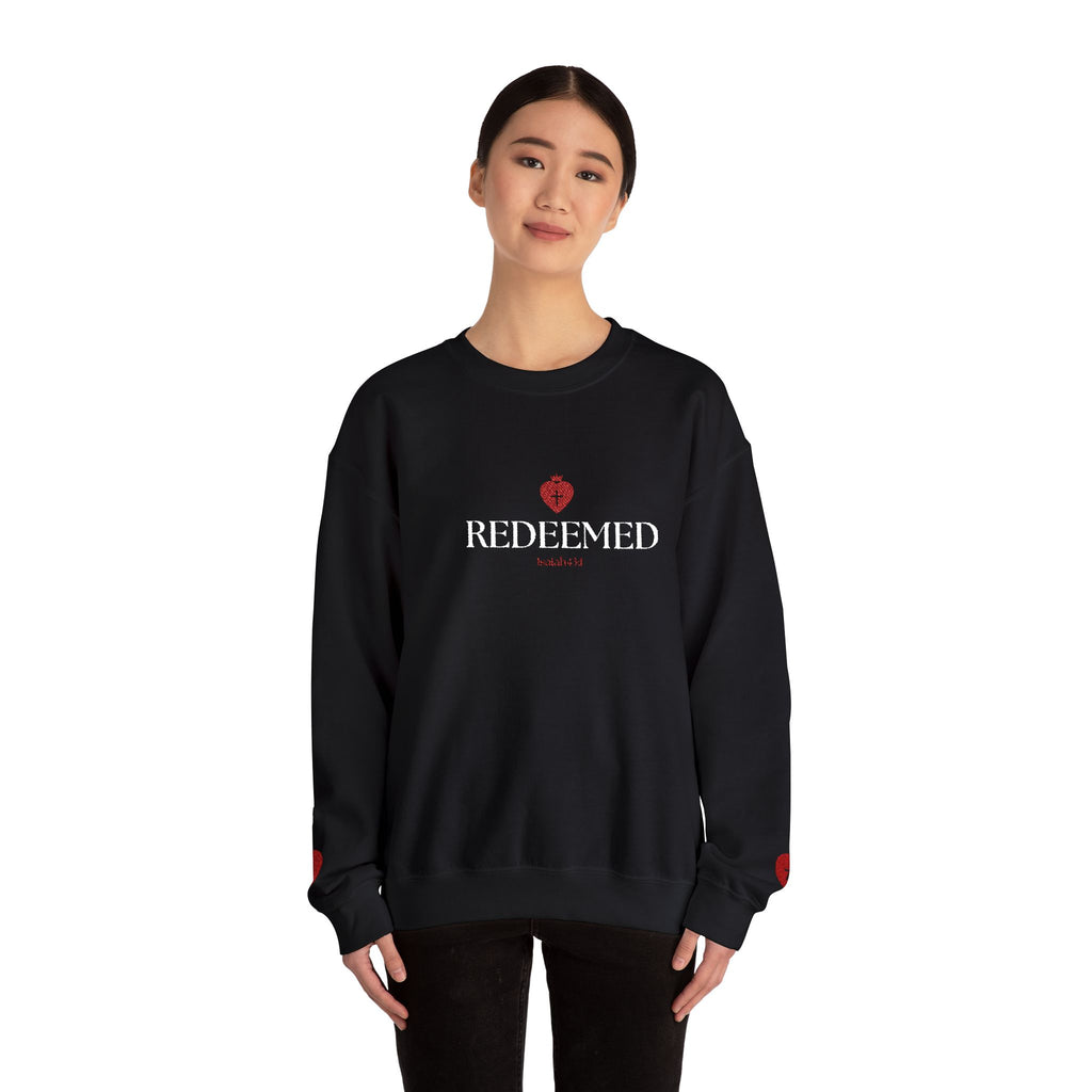 "Redeemed" Christian Women's Crewneck Sweatshirt