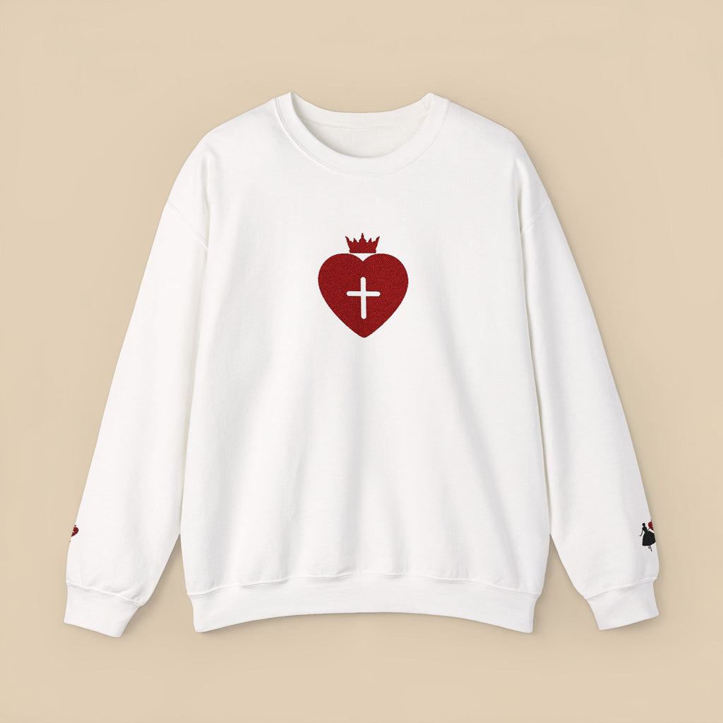 Daughter of the King Christian Crewneck Sweatshirt Faith-Based Apparel