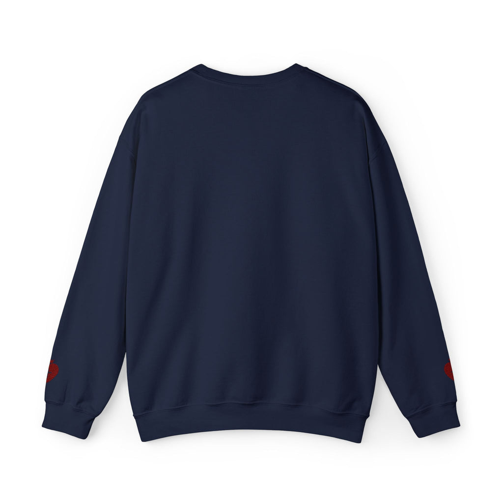 Christian Women's Crewneck "Redeemed"Sweatshirt Green line
