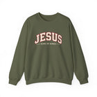 Jesus King of Kings Varsity Christian Crewneck