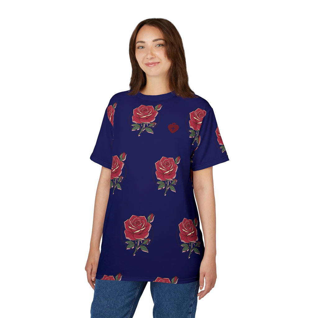 Heart Cross Christian Heart Cross Tee