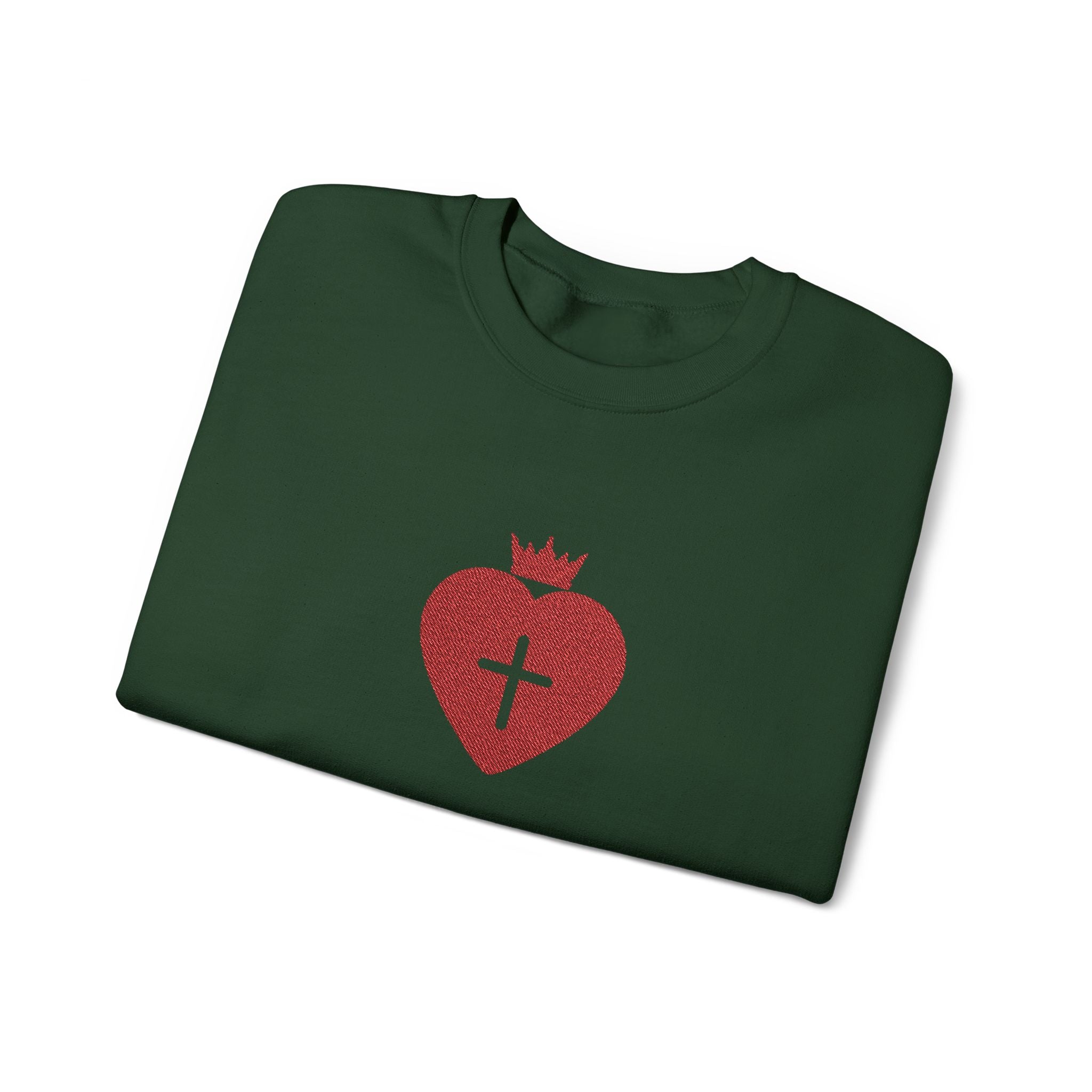 Daughter of the King Christian Crewneck Sweatshirt Faith-Based Apparel