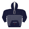 White line Hoodie Overflow White