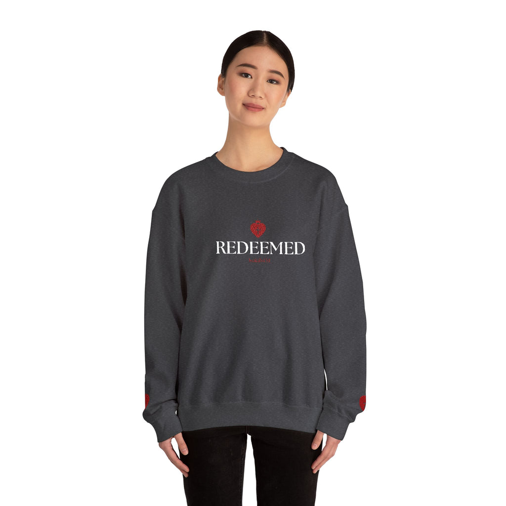 "Redeemed" Christian Women's Crewneck Sweatshirt