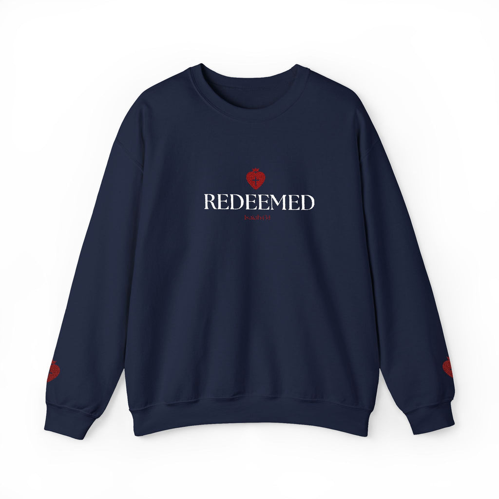 "Redeemed" Christian Women's Crewneck Sweatshirt