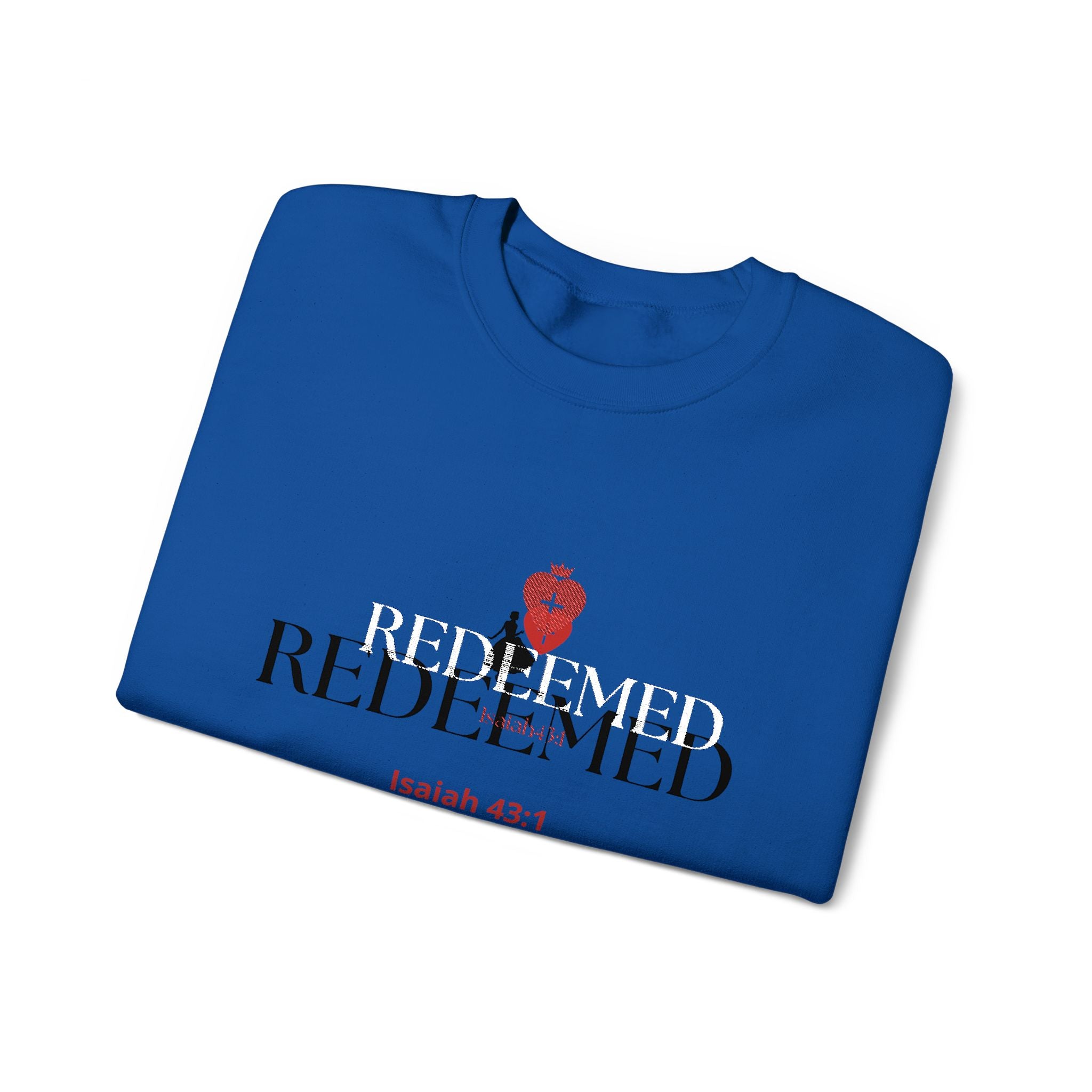 "Redeemed" Christian Women's Crewneck Sweatshirt