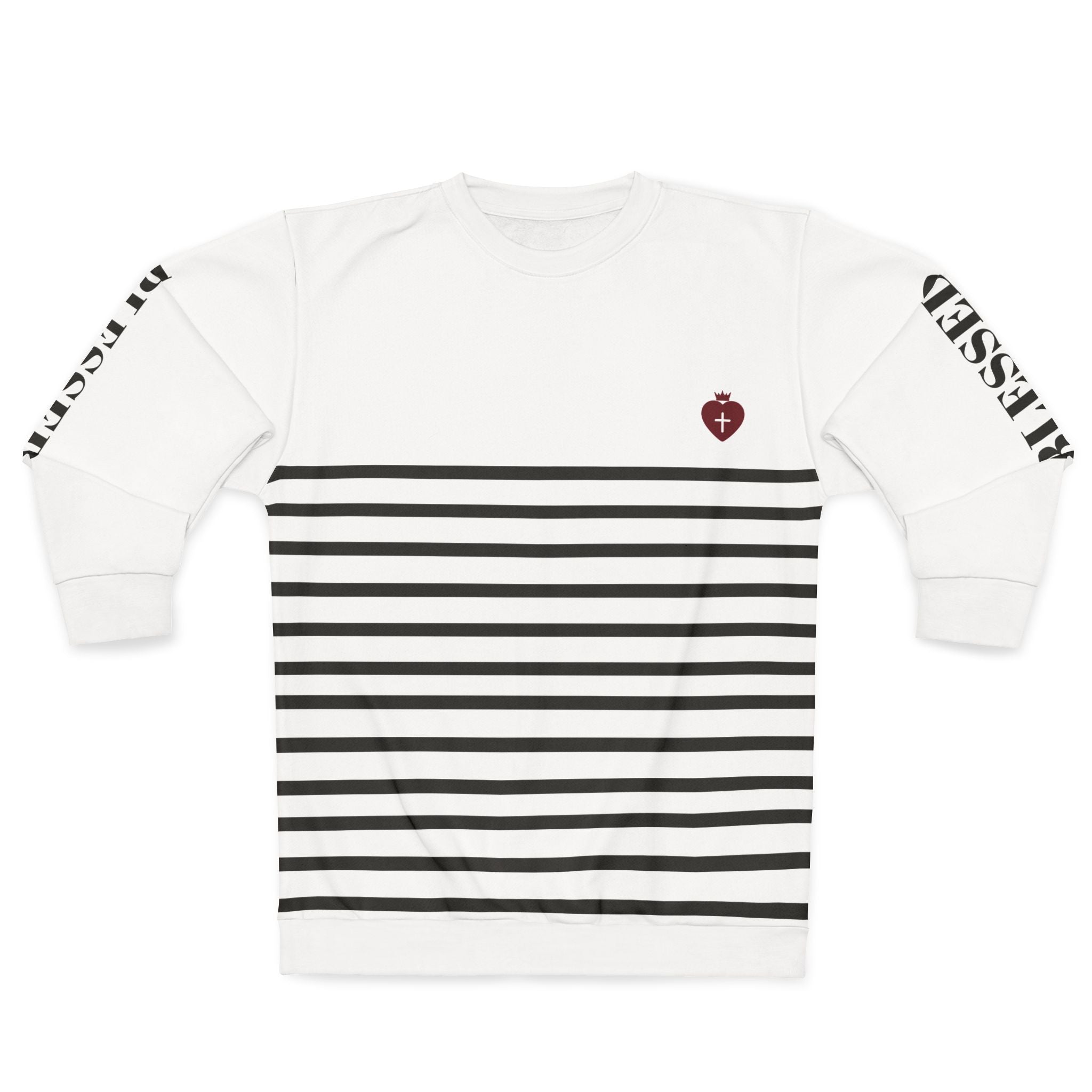 Christian Heart Cross Sweatshirt