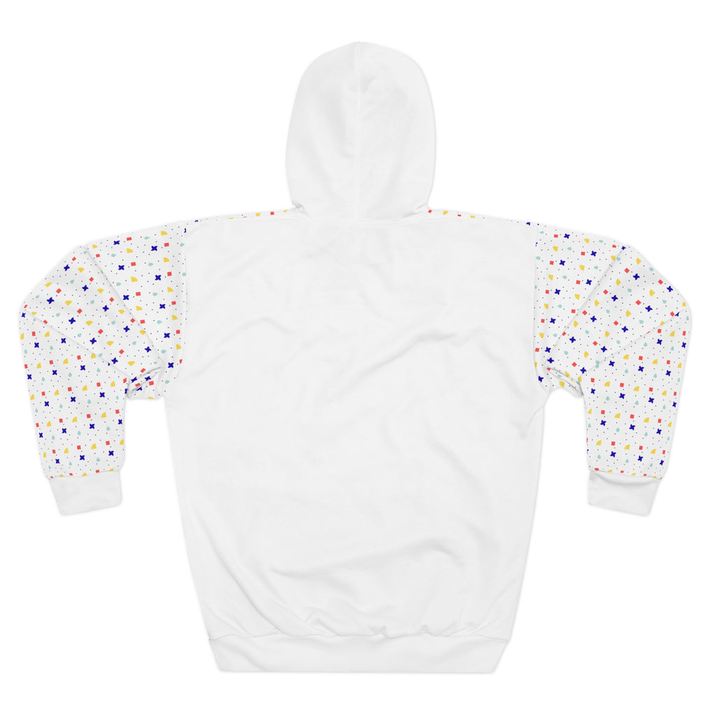 Faith-based Hoodie Overflow White