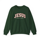 Jesus King of Kings Varsity Christian Crewneck