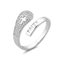 Adjustable Cross Cut Out Ring - YESHUALL