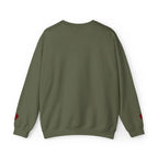 Christian women's faith sweatshirt multiple views, Bible truth
