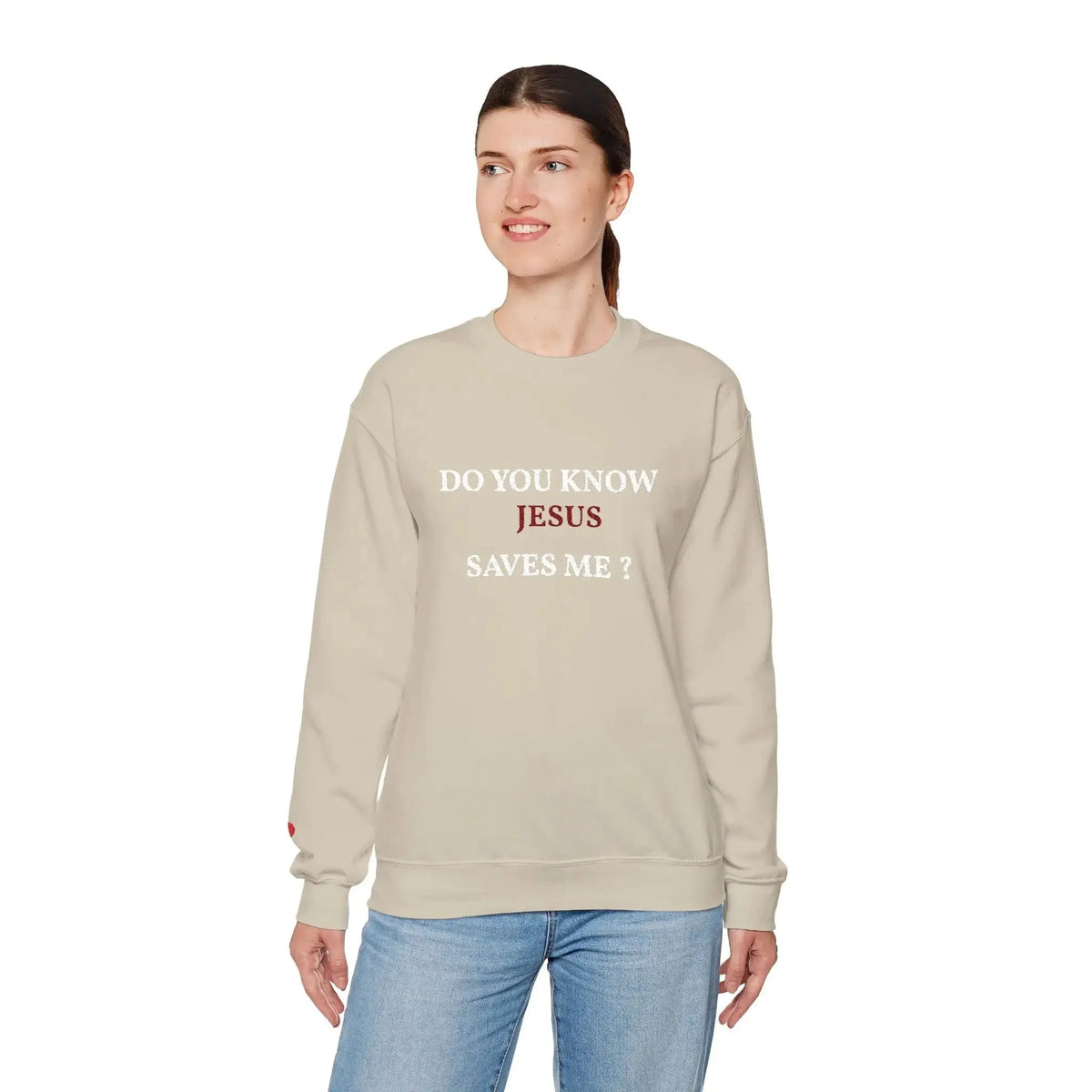 Bible truth crewneck gift packaging, Christian women YESHUALL