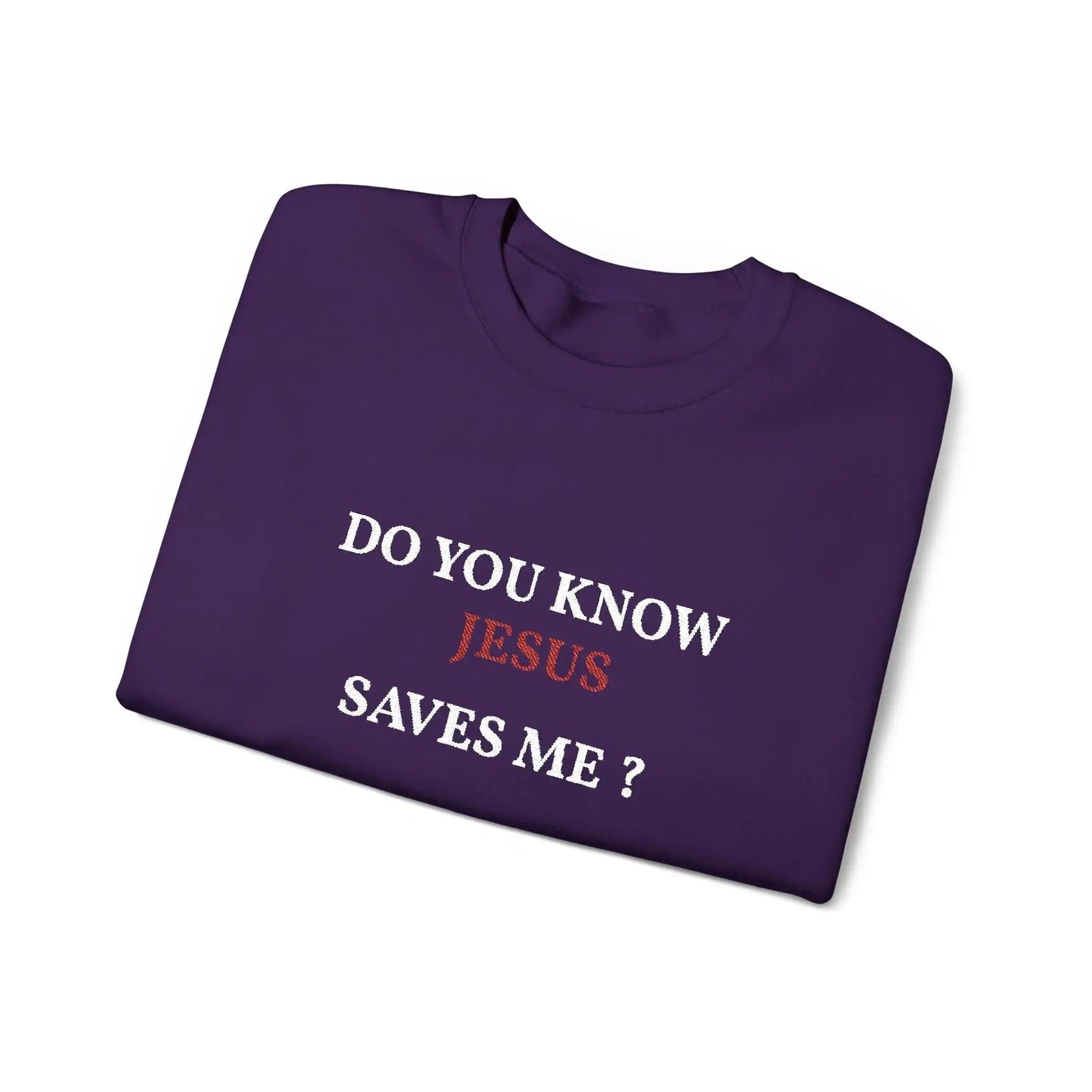 Christian women's Bible truth crewneck, faith apparel detail