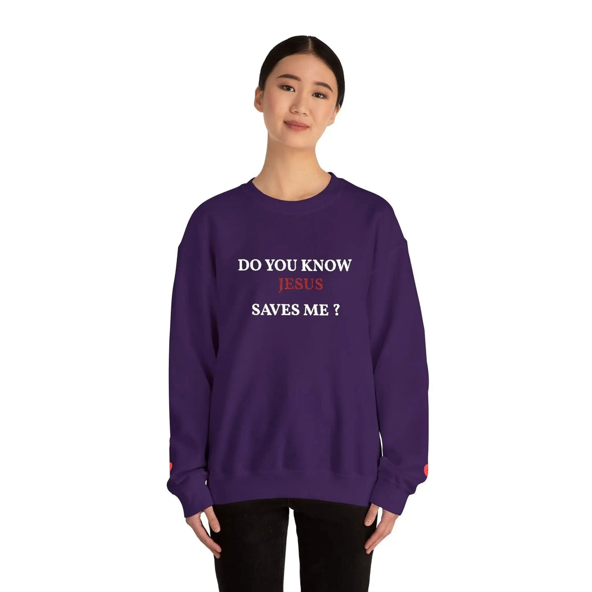 Bible verse crewneck sweatshirt gift, Christian women YESHUALL